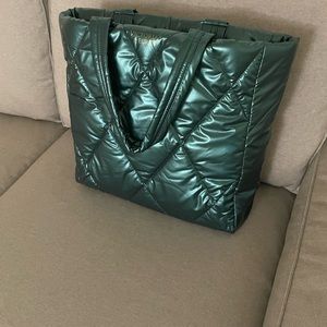 Victoria Secret Puffer Tote Bag
